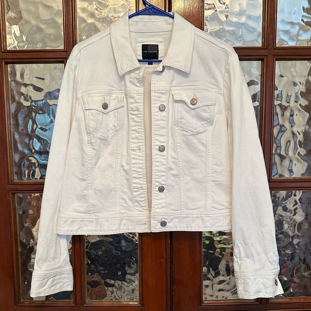 White Jean Jacket